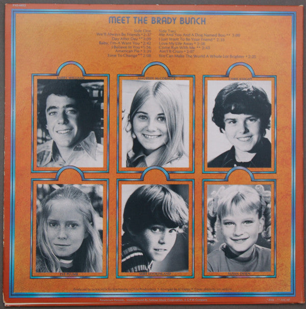 The Brady Bunch : Meet The Brady Bunch (LP, Album, Scr)