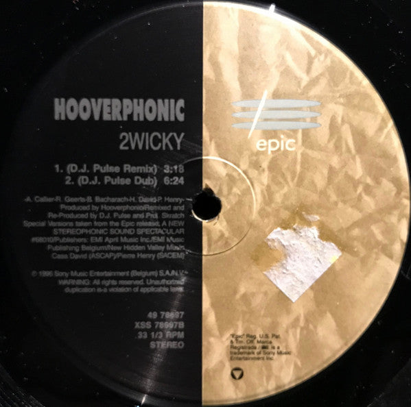 Hooverphonic : 2Wicky (12")