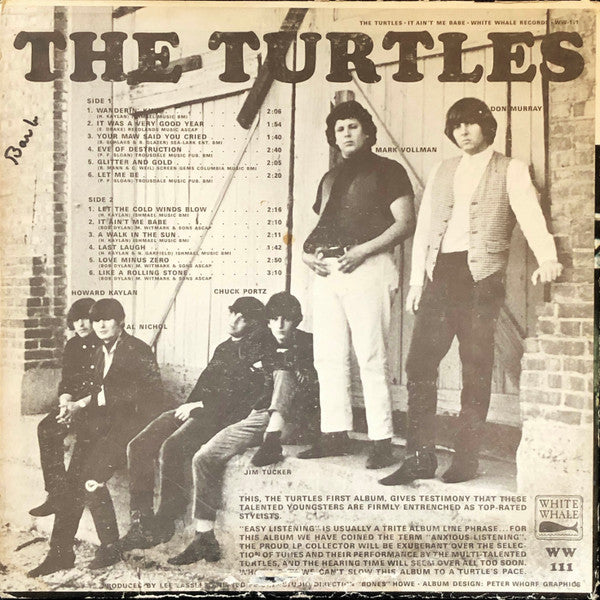 The Turtles : It Ain't Me Babe (LP, Album, Mono, Pit)