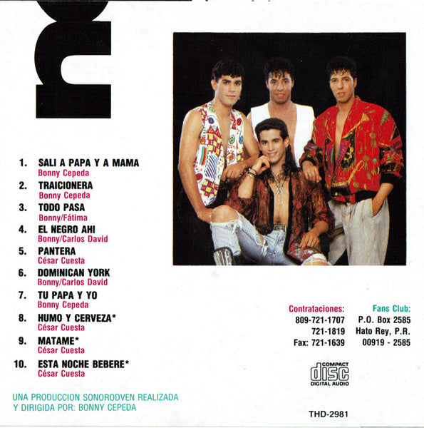 Bonny Cepeda : Blanco Y Negro (CD, Album)