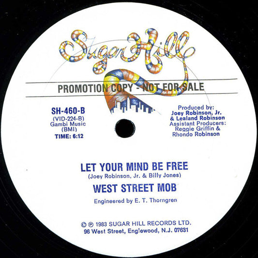 West Street Mob - Break Dance-Electric Boogie vinyl record, 12" (Near Mint (NM or M-)) | Lulo Records