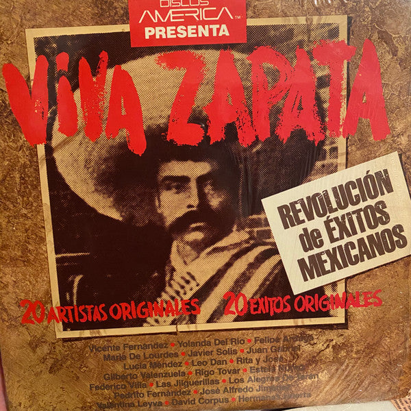 Various : Viva Zapata – Revolución de Exitos Mexicanos (2xLP, Comp)