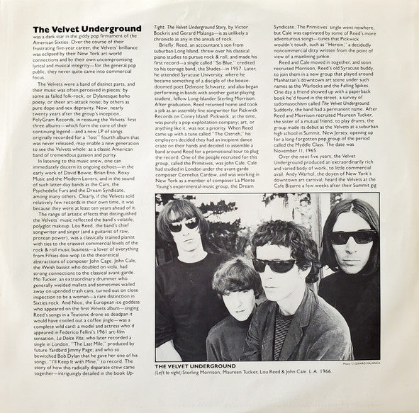 The Velvet Underground : The Velvet Underground (LP, Album, RE, RM, 53 )