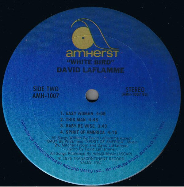 David LaFlamme : White Bird (LP, Album, Pit)
