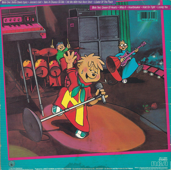 The Chipmunks : Chipmunk Rock (LP, Album, Gat)