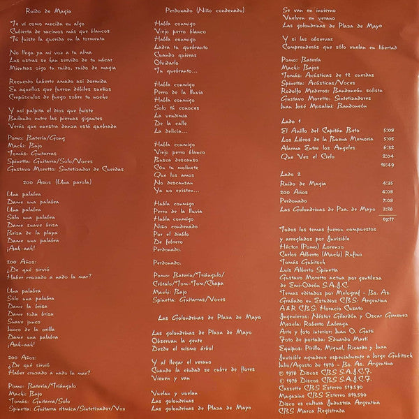 Invisible (9) : El Jardín De Los Presentes (LP, Album, RE)