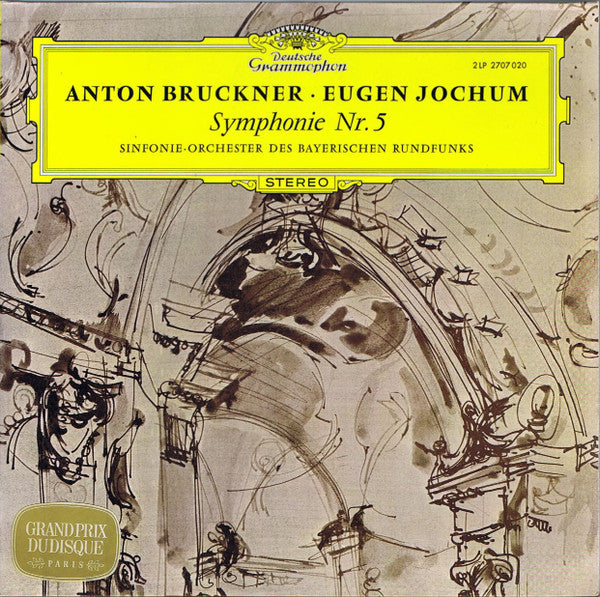 Anton Bruckner · Eugen Jochum, Symphonie-Orchester Des Bayerischen Rundfunks : Symphonie Nr. 5 (2xLP, RE)