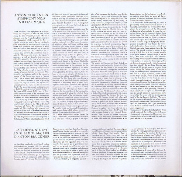 Anton Bruckner · Eugen Jochum, Symphonie-Orchester Des Bayerischen Rundfunks : Symphonie Nr. 5 (2xLP, RE)