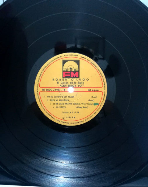 Roberto Lugo : Aqui Estoy Yo (LP, Album)