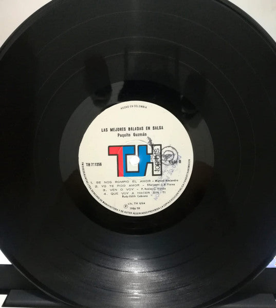 Paquito Guzman : Champán y Ron Orquesta Las Mejores Baladas En Salsa (LP, Album)