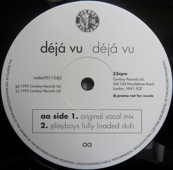 Deja Vu : Deja Vu (2x12", Promo)
