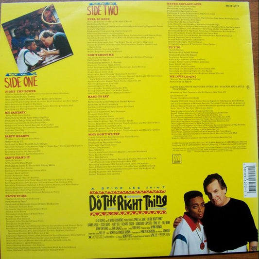 Various : (Music From) Do The Right Thing (LP, Album)
