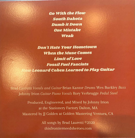 This Frontier Needs Heroes - Go With The Flow vinyl record, LP (Mint (M)) | Lulo Records
