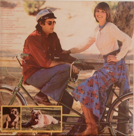 Captain And Tennille - Song Of Joy vinyl record, LP (Very Good Plus (VG+)) | Lulo Records