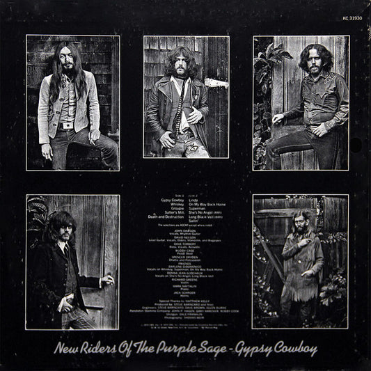 New Riders Of The Purple Sage - Gypsy Cowboy vinyl record, LP (Mint (M)) | Lulo Records
