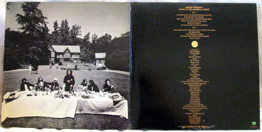 George Harrison - Living In The Material World vinyl record, LP (Mint (M)) | Lulo Records
