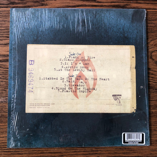Burning Brides - Fall Of The Plastic Empire vinyl record, LP (Near Mint (NM or M-)) | Lulo Records