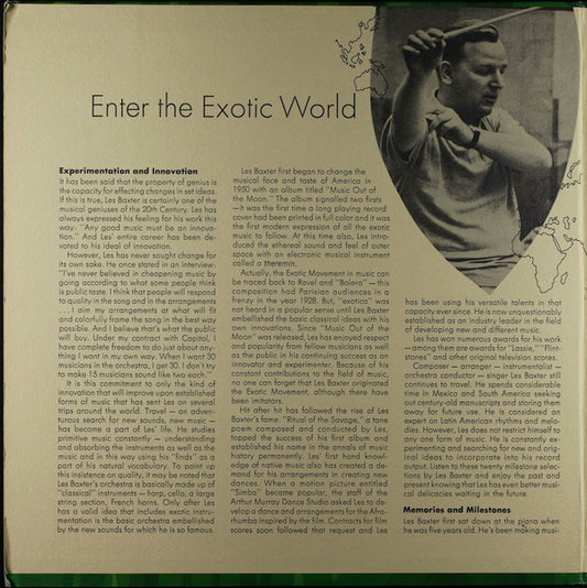 Les Baxter - The Sounds Of Adventure vinyl record, 2xLP (Near Mint (NM or M-)) | Lulo Records