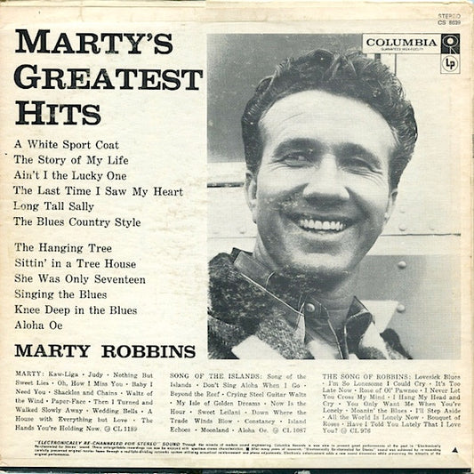 Marty Robbins : Marty's Greatest Hits (LP, Comp, 360)