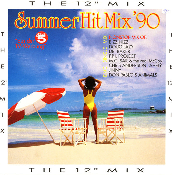 Various : Summer Hit Mix '90 (The 12" Mix) (12", P/Mixed)