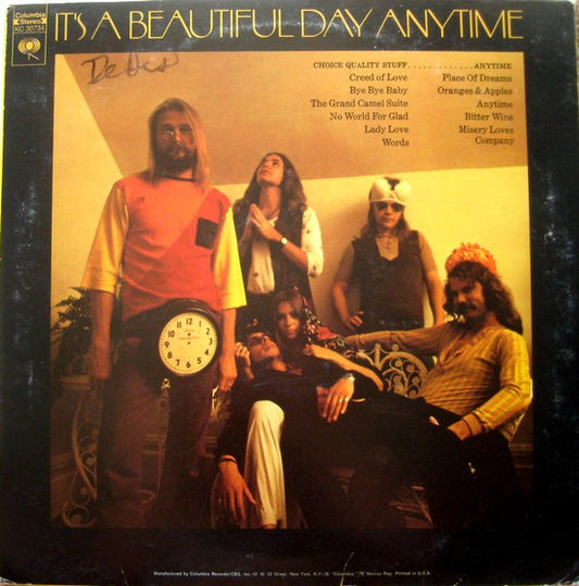 It's A Beautiful Day - Choice Quality Stuff / Anytime vinyl record, LP (Near Mint (NM or M-)) | Lulo Records