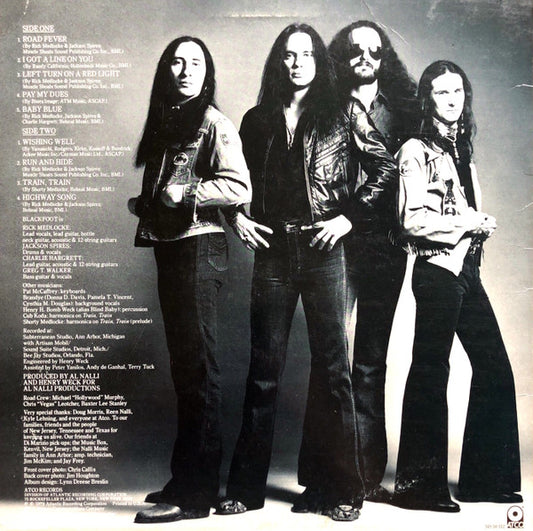 Blackfoot (3) : Strikes (LP, Album, SP)