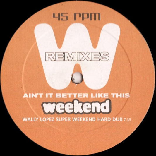 Mónica Naranjo - Ain't It Better Like This (Weekend Remixes) vinyl record, 12" (Very Good Plus (VG+)) | Lulo Records