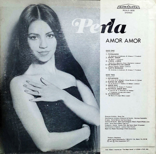 Perla (4) : Amor Amor (LP, Album)