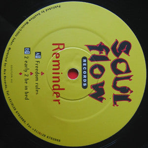 Reminder (2) : Freedom Rules (12")