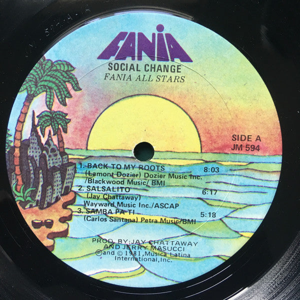 Fania All Stars : Social Change (LP)