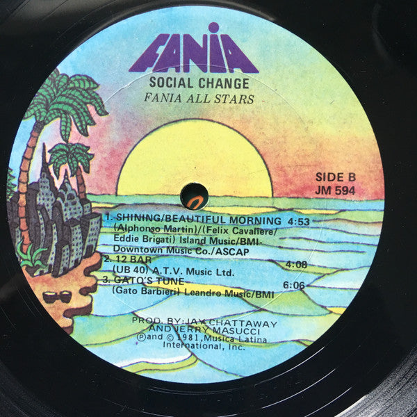 Fania All Stars : Social Change (LP)