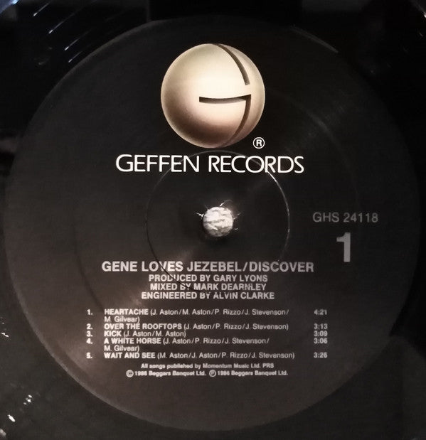 Gene Loves Jezebel : Discover (LP, Album, AR)