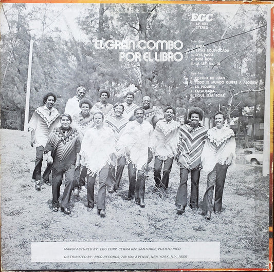 El Gran Combo : Por El Libro (LP, Album)