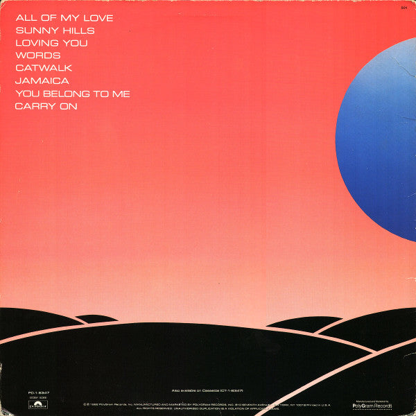 Bobby Caldwell : Carry On (LP, Album, 53)