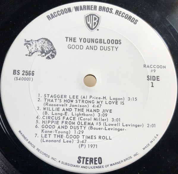 The Youngbloods : Good And Dusty (LP, Album)