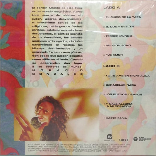 Fito Páez : Tercer Mundo (LP, Album, RE)
