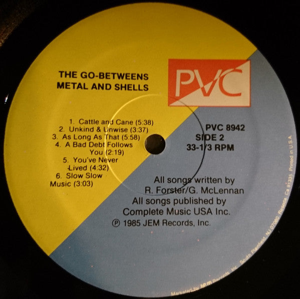The Go-Betweens : Metal And Shells (LP, Comp)