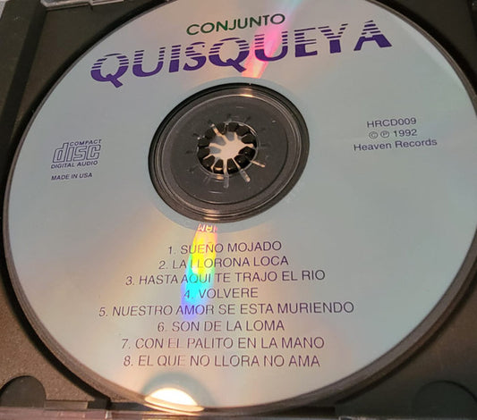 Conjunto Quisqueya - Conjunto Quisqueya vinyl record, CD (Near Mint (NM or M-)) | Lulo Records