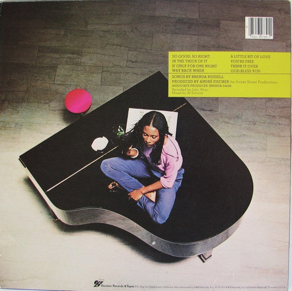 Brenda Russell (2) : Brenda Russell (LP, Album, San)