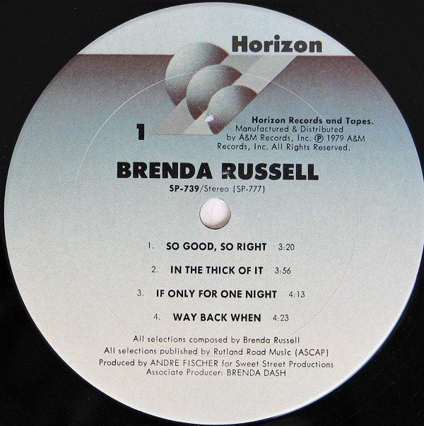 Brenda Russell (2) : Brenda Russell (LP, Album, San)