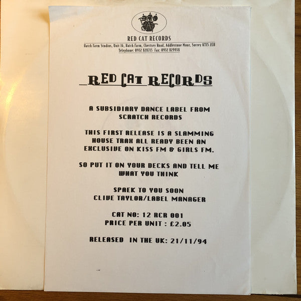 R.M. Project : Rock To The Beat (12")