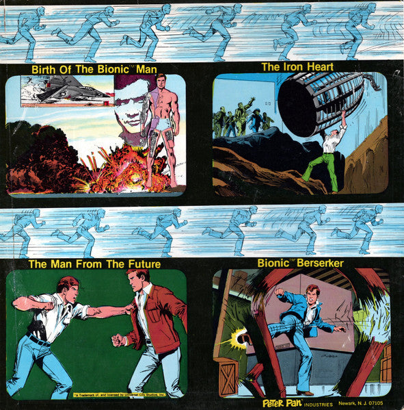 Unknown Artist : The Six Million Dollar Man (Hear 4 Exciting New Stories) (LP)