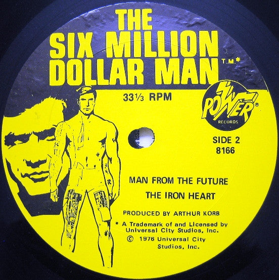 Unknown Artist : The Six Million Dollar Man (Hear 4 Exciting New Stories) (LP)