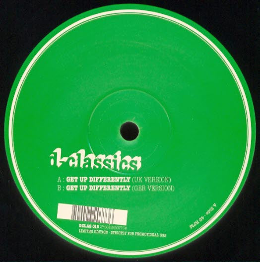 Unknown Artist : Get Up Differently (12", Ltd, Unofficial)