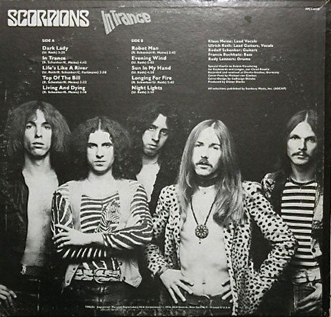 Scorpions : In Trance (LP, Album)