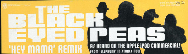 Black Eyed Peas : Hey Mama (Remix) (12", Promo)