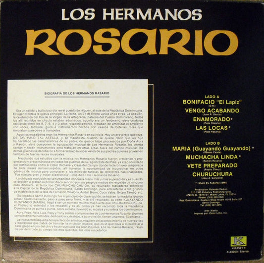 Los Hermanos Rosario : Los Hermanos Rosario (LP, Album)