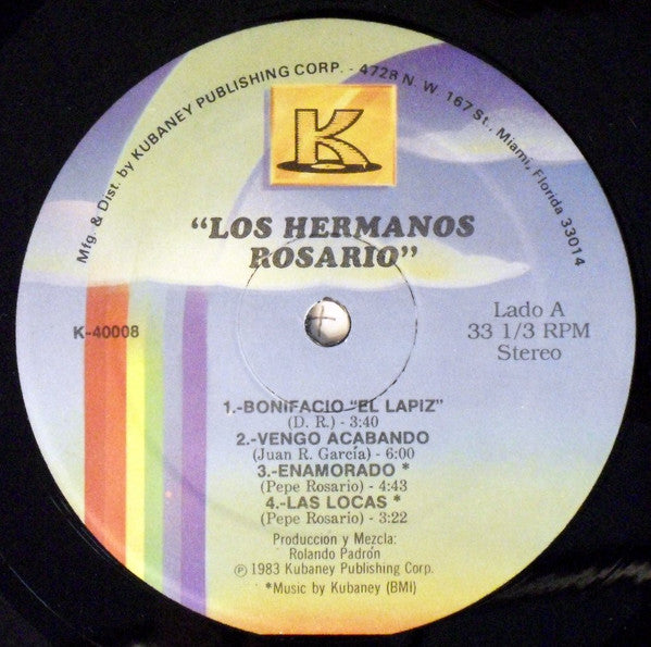 Los Hermanos Rosario : Los Hermanos Rosario (LP, Album)