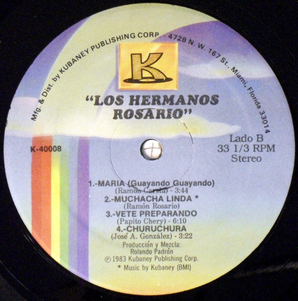Los Hermanos Rosario : Los Hermanos Rosario (LP, Album)