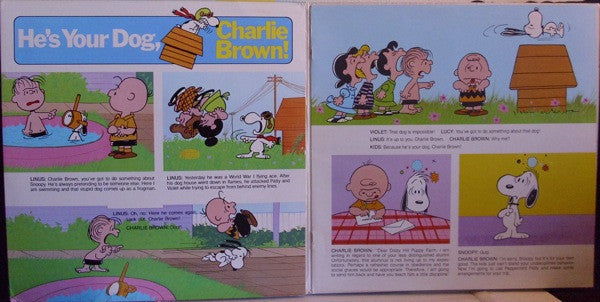 Charles M. Schulz : He's Your Dog, Charlie Brown (LP, Album, Gat)